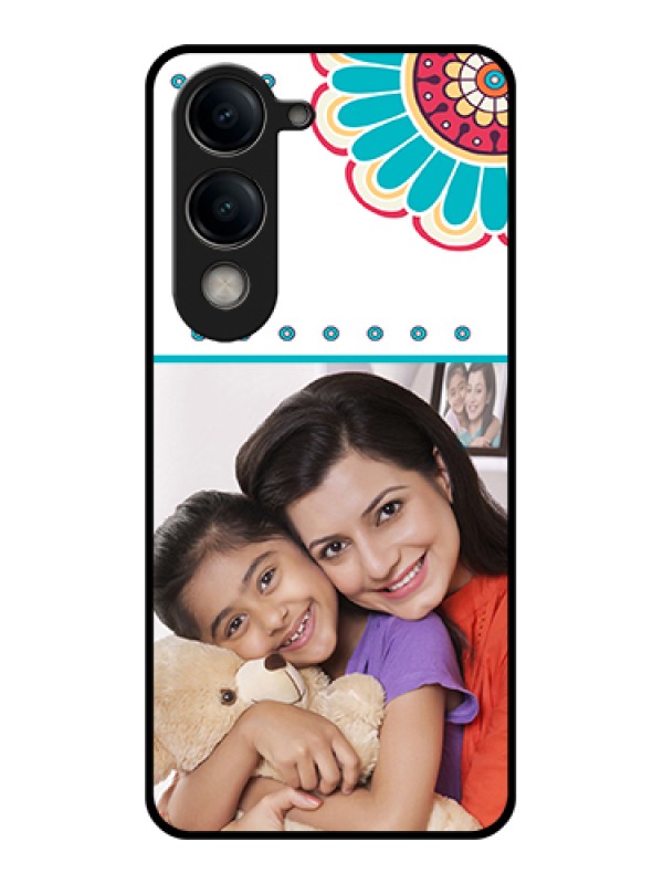 Custom Vivo Y19e Custom Metal Phone Case - With Vintage Design