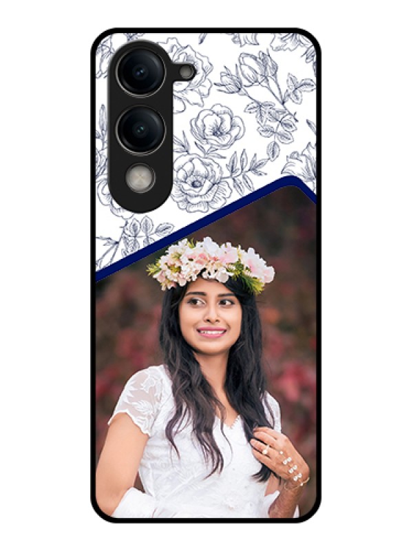 Custom Vivo Y19e Custom Metal Phone Case - Cartoon Monster Back Case Design