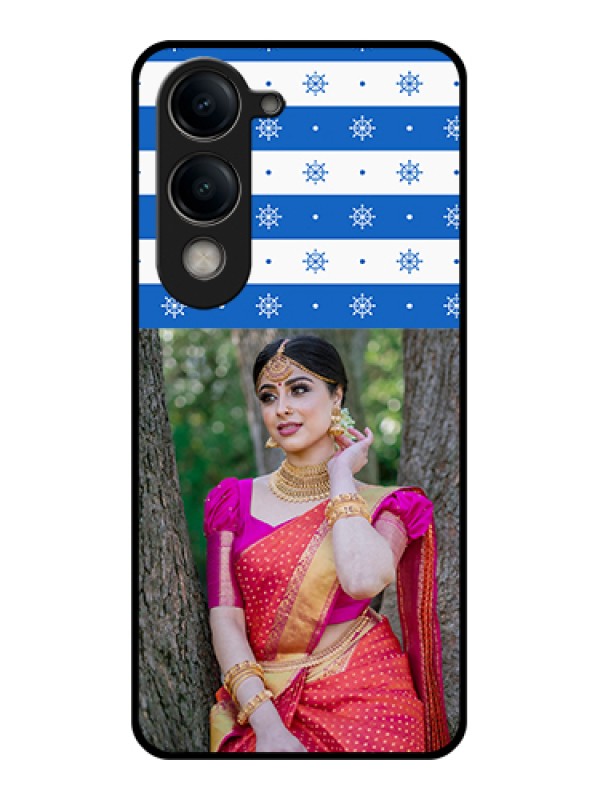 Custom Vivo Y19e Custom Metal Phone Case - Queen With Name Design