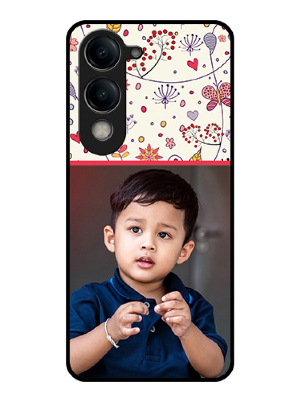 Custom Vivo Y19e Custom Metal Phone Case - Your Name Design