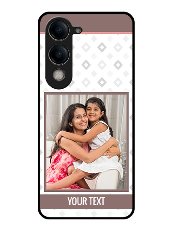 Custom Vivo Y19e Custom Metal Phone Case - Like Share And Comment Design