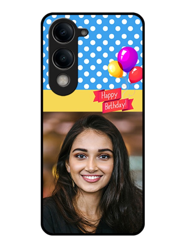 Custom Vivo Y19e Custom Metal Phone Case - Retro Color Pallet Design