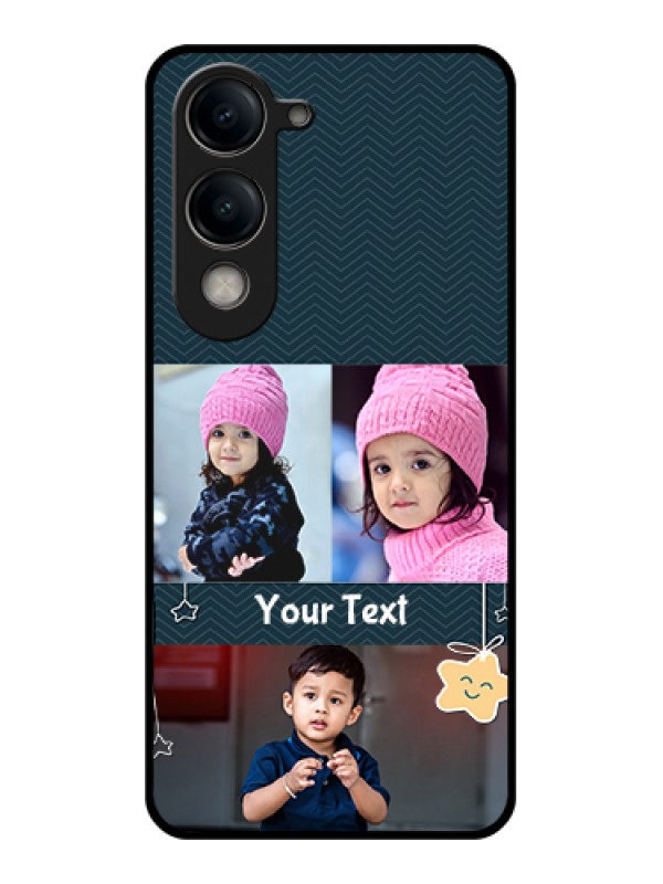 Custom Vivo Y19e Custom Metal Phone Case - Rockstar Girl Design