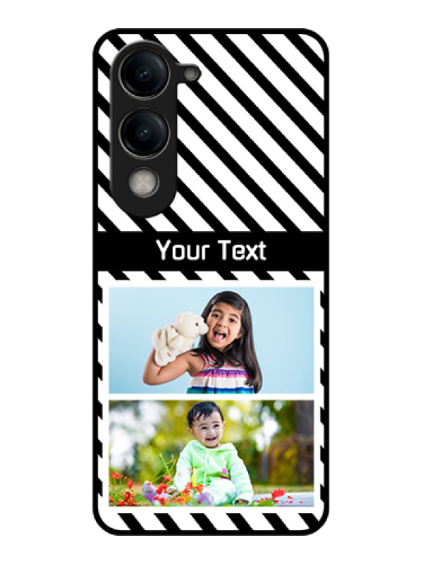 Custom Vivo Y19e Custom Metal Phone Case - Abstract Drip Art Design