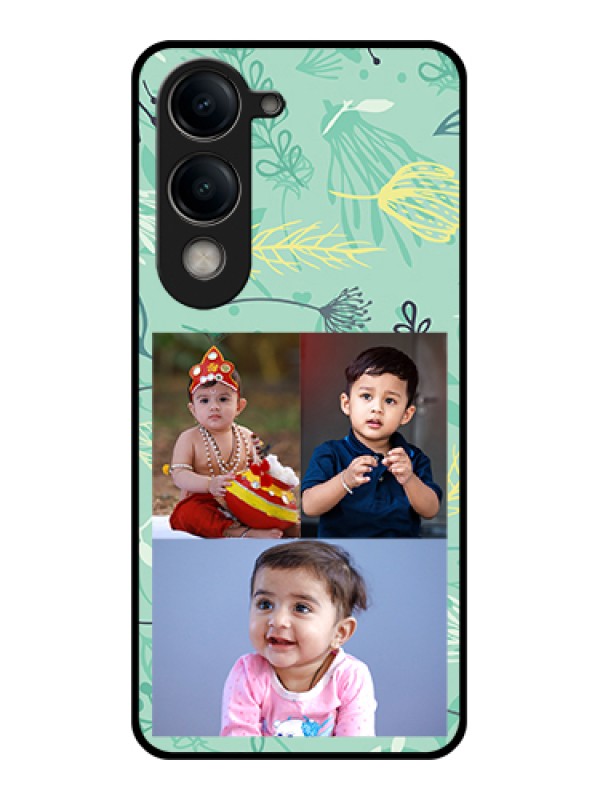 Custom Vivo Y19e Custom Metal Phone Case - Captivating Zero Pattern Design