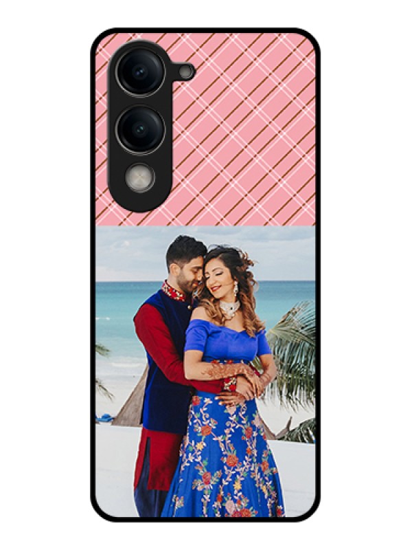 Custom Vivo Y19e Custom Metal Phone Case - Together Forever Design