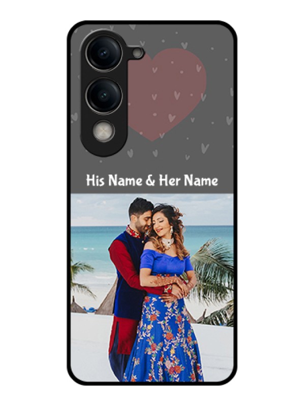 Custom Vivo Y19e Custom Metal Phone Case - Buy Love Design With Photo Online