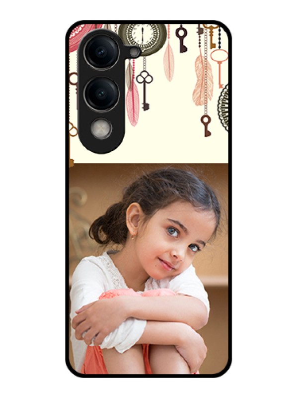 Custom Vivo Y19e Custom Metal Phone Case - Boho Style Design