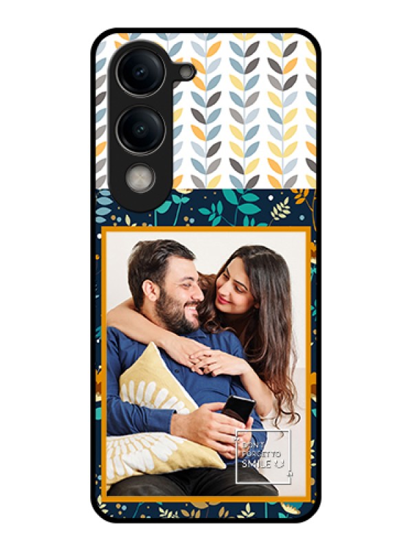 Custom Vivo Y19e Custom Metal Phone Case - Pattern Design