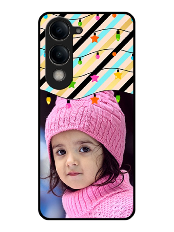 Custom Vivo Y19e Custom Metal Phone Case - Lights Hanging Design