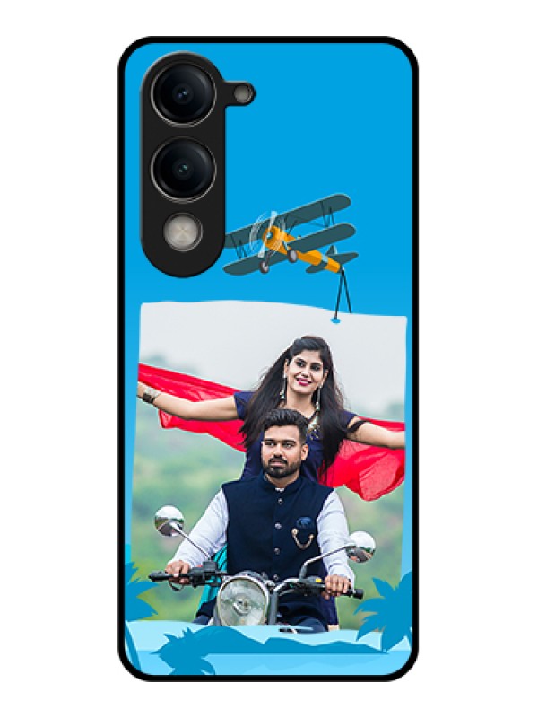 Custom Vivo Y19e Custom Metal Phone Case - Traveller Design