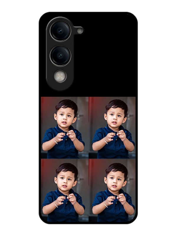 Custom Vivo Y19e Custom Metal Phone Case - Love You Design