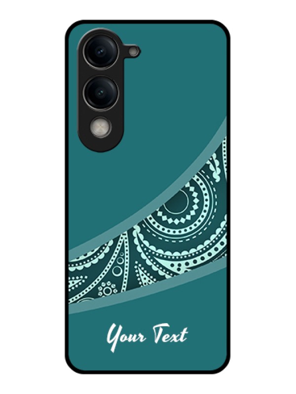 Custom Vivo Y19e Custom Metal Phone Case - Love Shape Heart Design