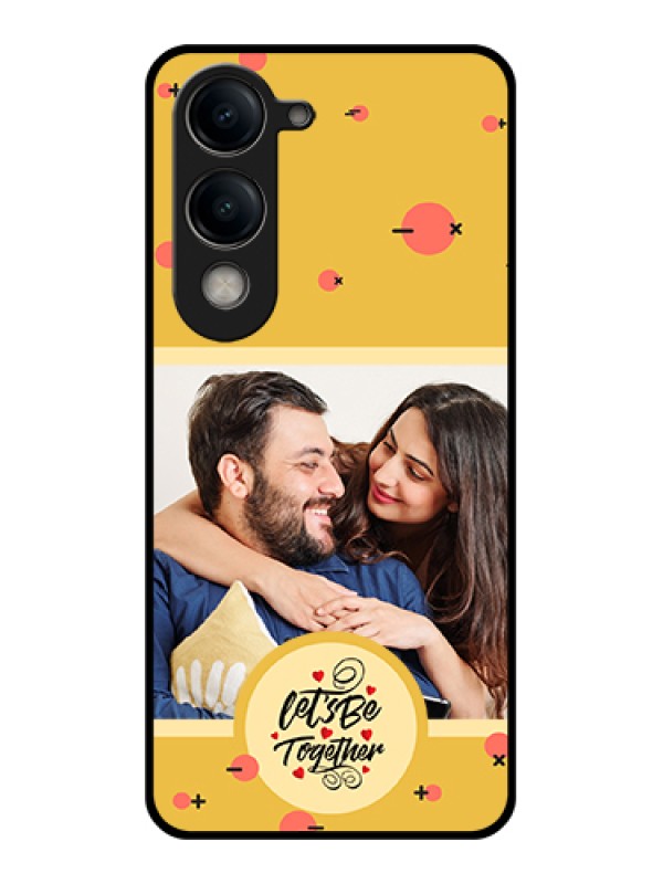 Custom Vivo Y19e Custom Metal Phone Case - Friends Picture Upload Design