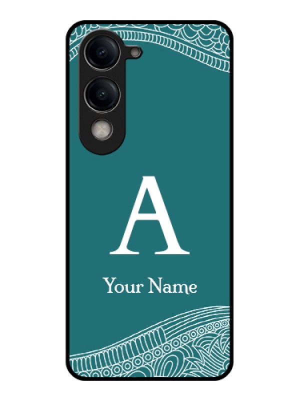 Custom Vivo Y19e Custom Metal Phone Case - Colorful Love Design