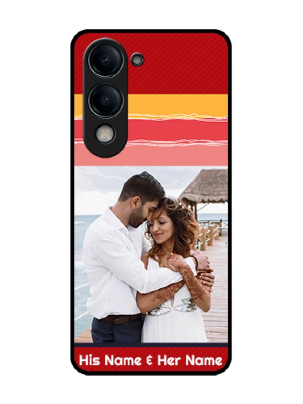 Custom Vivo Y19s Custom Metal Phone Case - Colorful Case Design