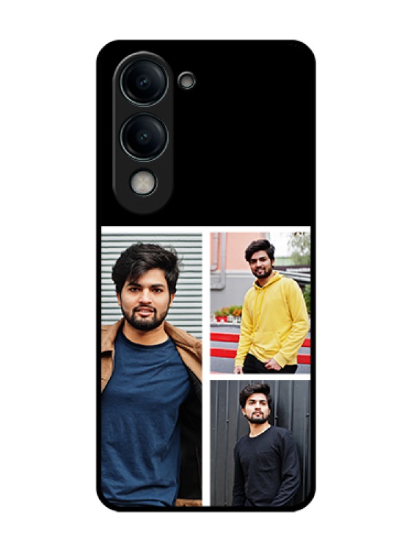 Custom Vivo Y19s Custom Metal Phone Case - Upload Multiple Picture Design