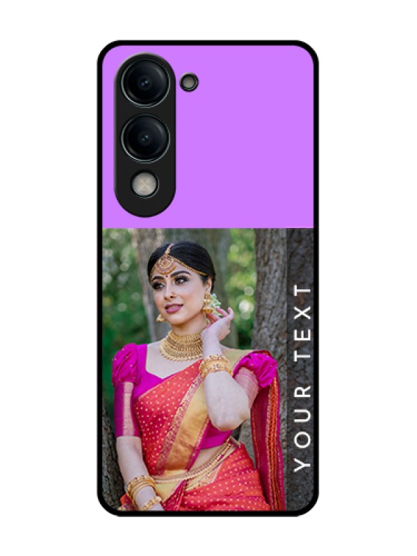 Custom Vivo Y19s Custom Metal Phone Case - Birthday Icons Design