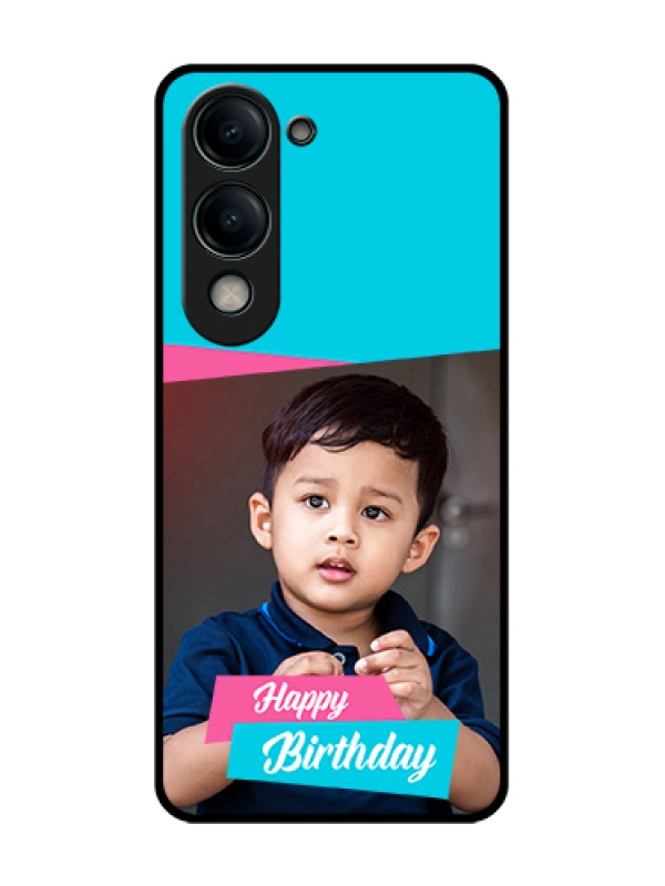 Custom Vivo Y19s Custom Metal Phone Case - Image Holder With 2 Color Design