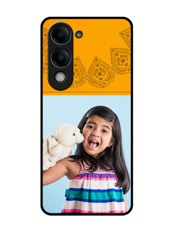 Custom Vivo Y19s Custom Metal Phone Case - Photo Wedding Design