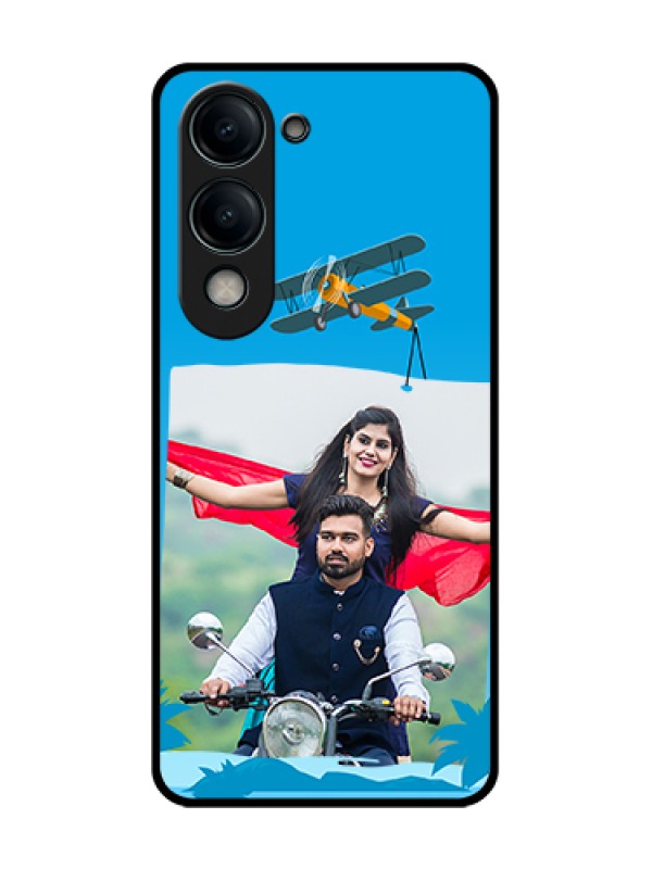 Custom Vivo Y19s Custom Metal Phone Case - Traveller Design