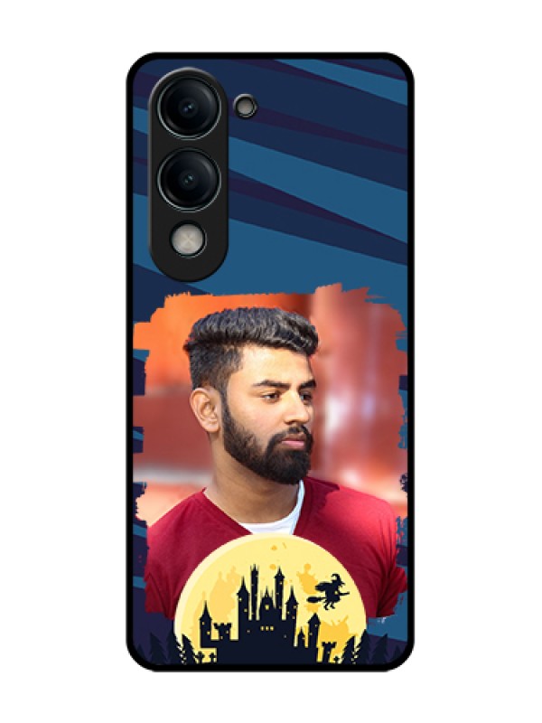 Custom Vivo Y19s Custom Metal Phone Case - Halloween Witch Design