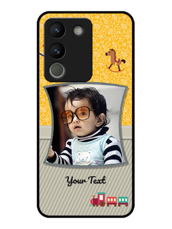 Custom Vivo Y200 5G Custom Metal Phone Case - Baby Picture Upload Design