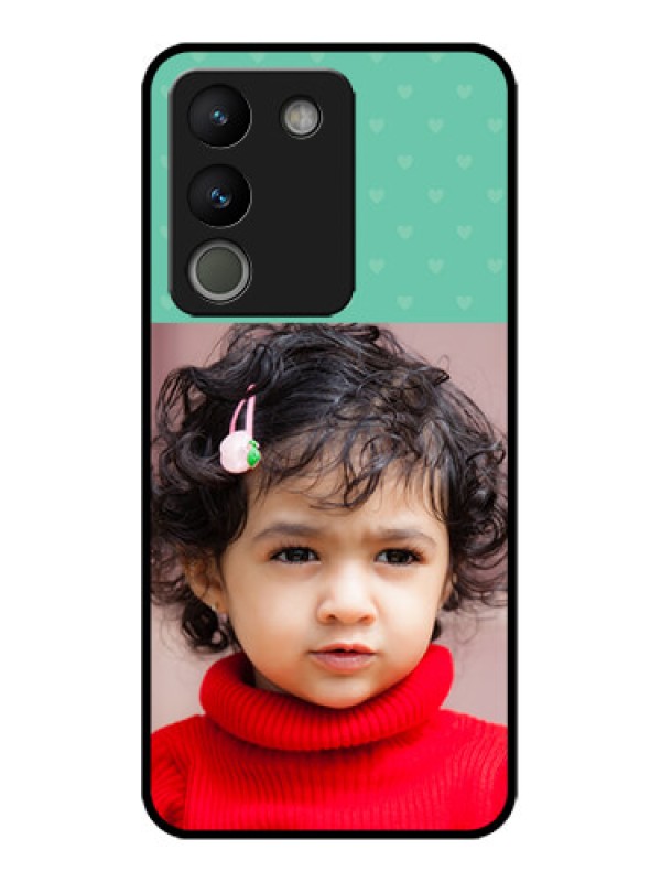 Custom Vivo Y200 5G Custom Metal Phone Case - Lovers Picture Design