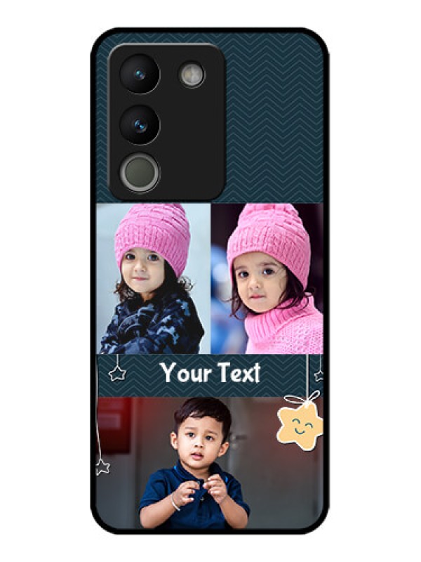 Custom Vivo Y200 5G Custom Metal Phone Case - Hanging Stars Design