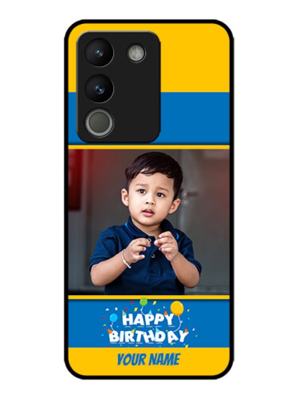 Custom Vivo Y200 5G Custom Metal Phone Case - Birthday Wishes Design