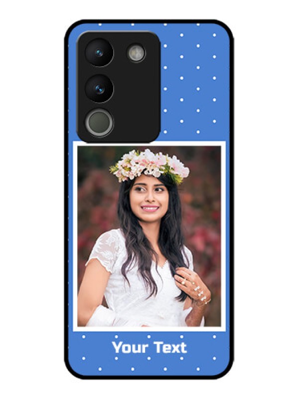 Custom Vivo Y200 5G Custom Metal Phone Case - Polka Dots Design