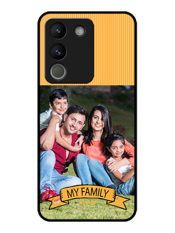 Custom Vivo Y200 5G Custom Metal Phone Case - My Family Design