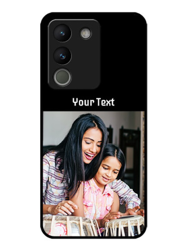 Custom Vivo Y200 5G Custom Metal Phone Case - Photo With Name Design