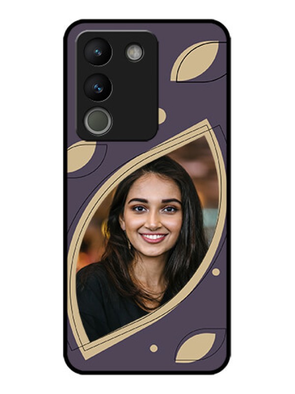 Custom Vivo Y200 5G Custom Metal Phone Case - Falling Leaf Design