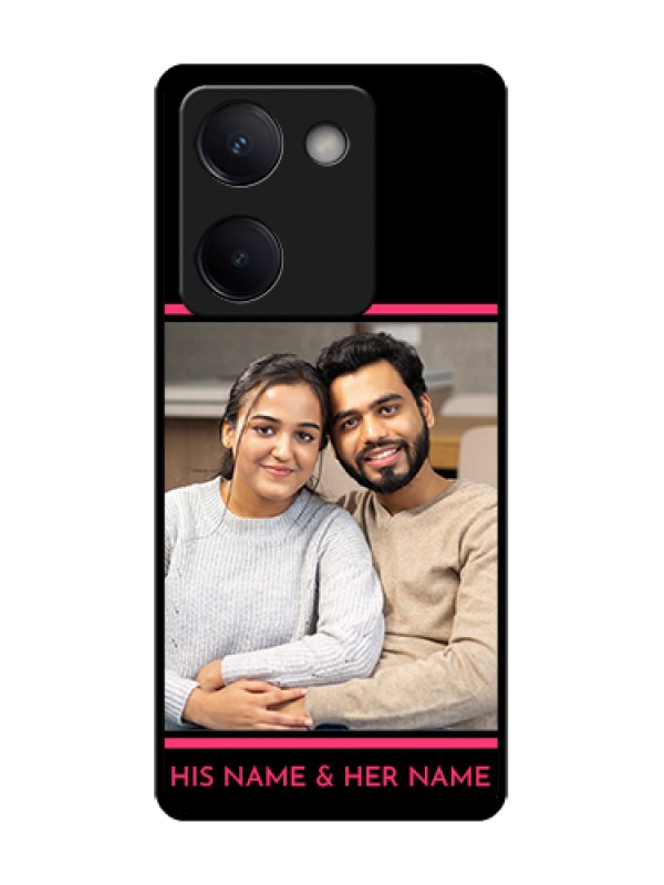 Custom Vivo Y200 Pro 5G Custom Metal Phone Case - With Add Text Design