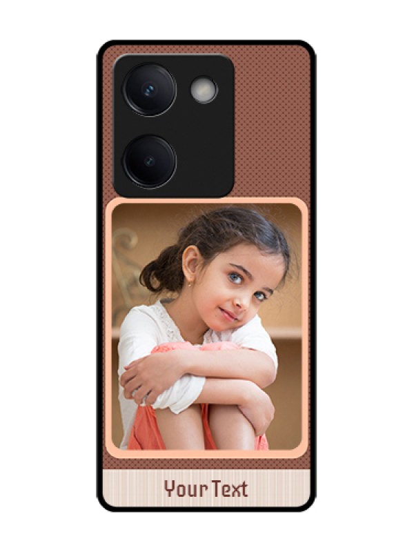 Custom Vivo Y200 Pro 5G Custom Metal Phone Case - Simple Pic Upload Design