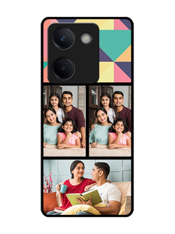 Custom Vivo Y200 Pro 5G Custom Metal Phone Case - Bulk Pic Upload Design