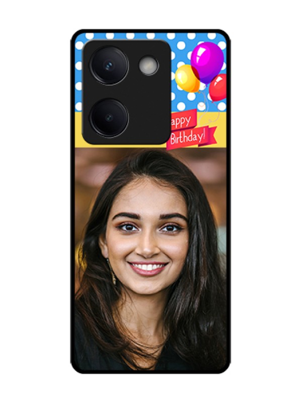 Custom Vivo Y200 Pro 5G Custom Metal Phone Case - Happy Birthday Design