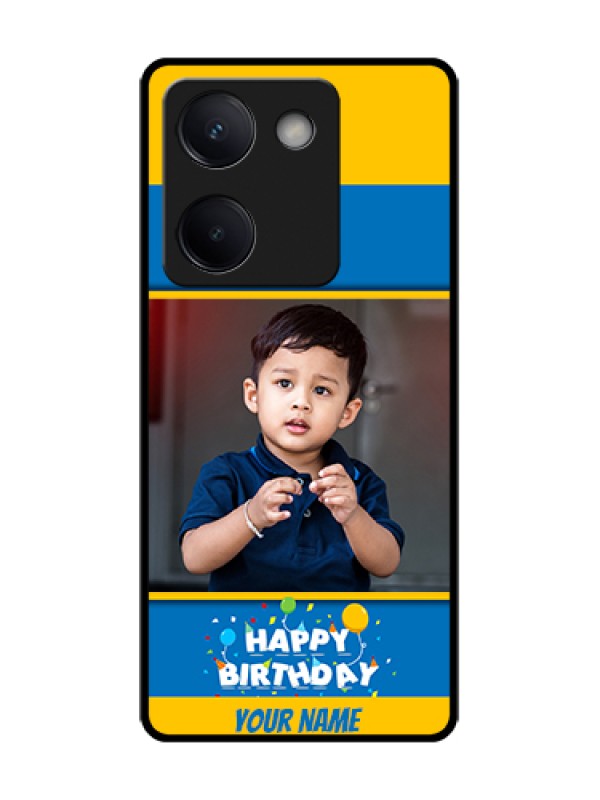 Custom Vivo Y200 Pro 5G Custom Metal Phone Case - Birthday Wishes Design