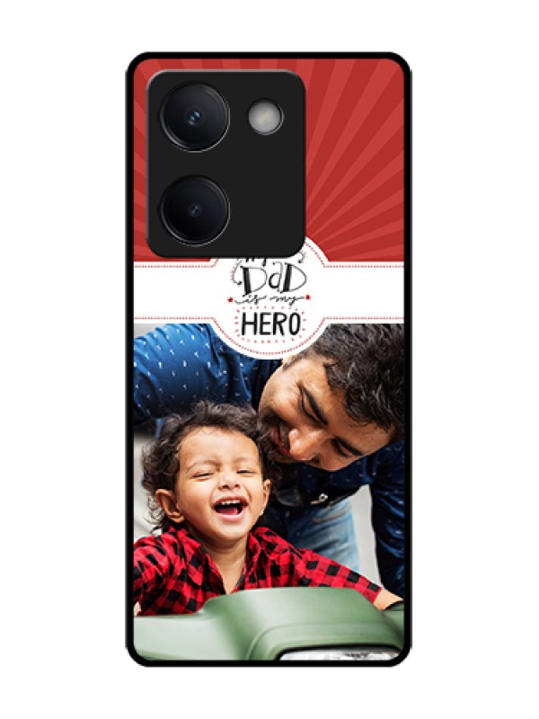 Custom Vivo Y200 Pro 5G Custom Metal Phone Case - My Dad Hero Design