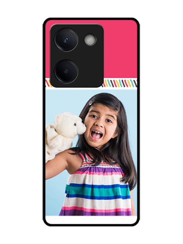 Custom Vivo Y200 Pro 5G Custom Metal Phone Case - Line Art Design