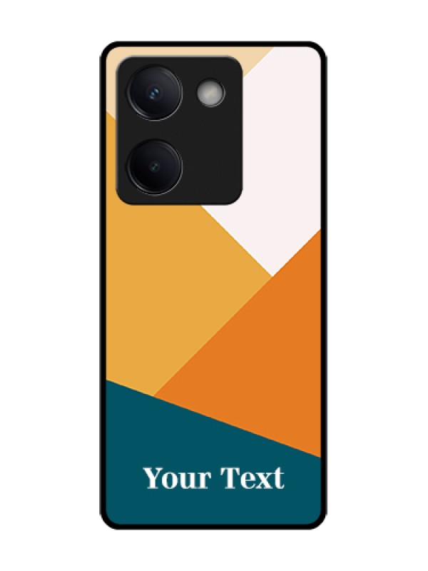 Custom Vivo Y200 Pro 5G Custom Metal Phone Case - Stacked Multi - Colour Design