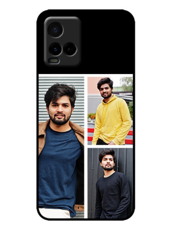 Custom Vivo Y21A Custom Metal Phone Case - Upload Multiple Picture Design