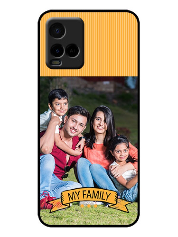 Custom Vivo Y21e Custom Metal Phone Case - My Family Design