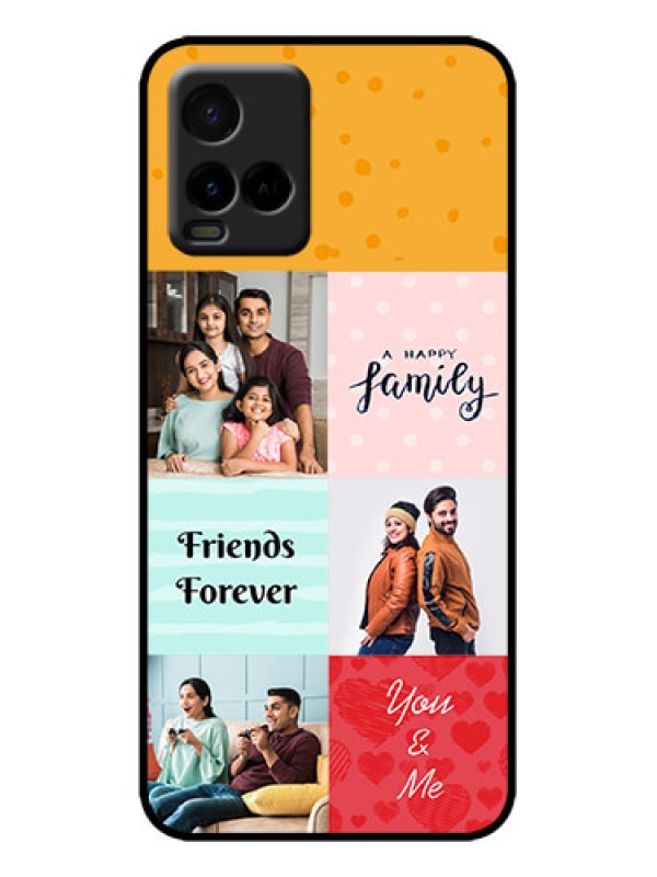 Custom Vivo Y21e Custom Metal Phone Case - Images With Quotes Design