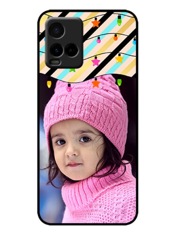 Custom Vivo Y21e Custom Metal Phone Case - Lights Hanging Design