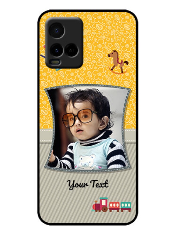 Custom Vivo Y21G Custom Metal Phone Case - Baby Picture Upload Design