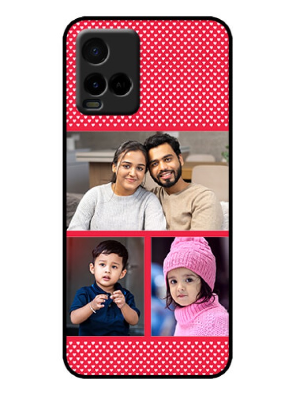 Custom Vivo Y21T Custom Metal Phone Case - Bulk Photo Upload Design