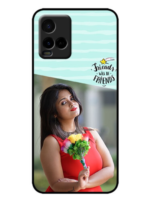 Custom Vivo Y21T Custom Metal Phone Case - Friends Picture Icon Design