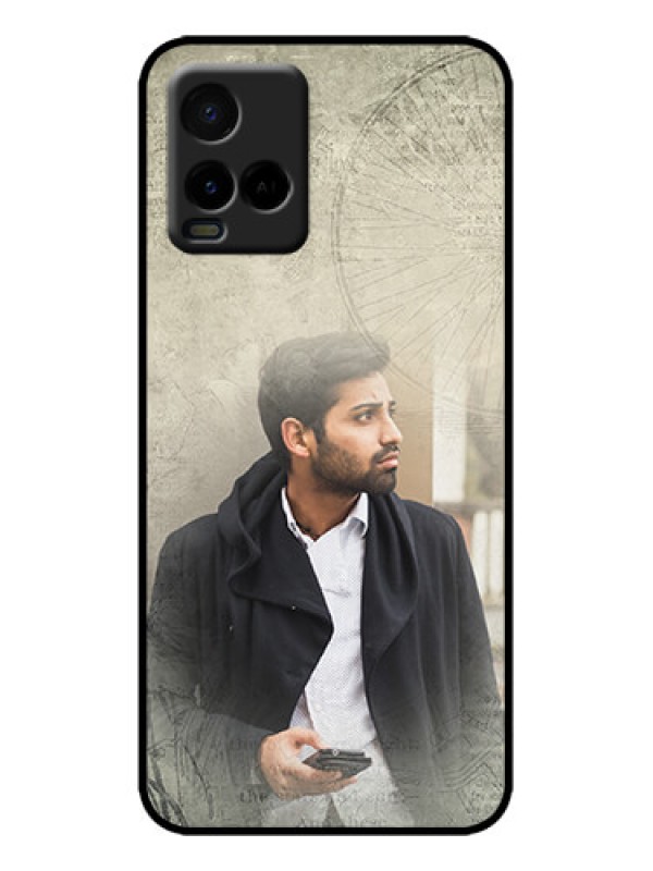 Custom Vivo Y21T Custom Metal Phone Case - With Vintage Design